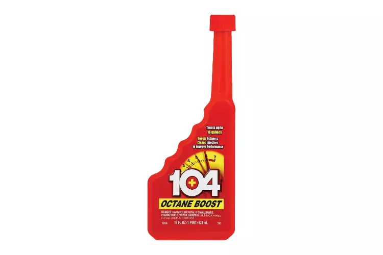 303 -104+ (10406) Octane Boost - Boosts Octane And Cleans injectors To Improve Engine Performance - Improve Gas Mileage - 1 Bottle Treats Up To 18 Gallons, 16 fl. oz.