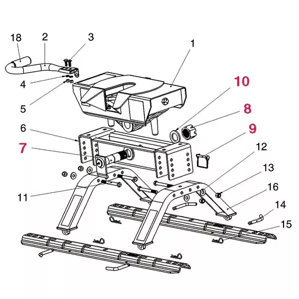 31574 -Husky Towing Bracket Replacement