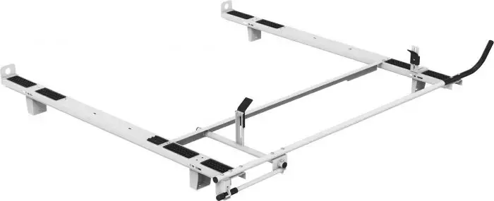 4082L -Kargomaster K47-4090L Single Clamp & Lock Van Ladder Rack System