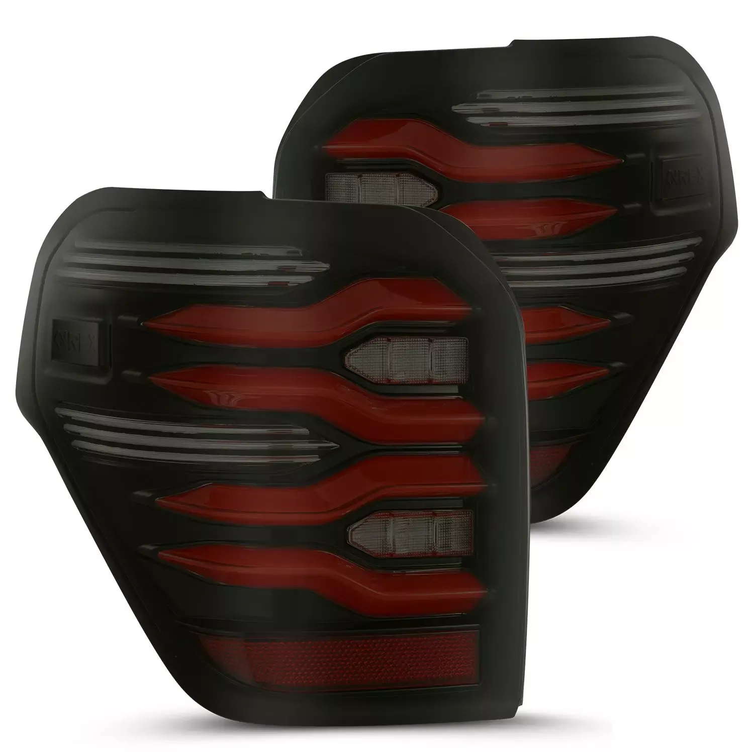 690050 -AlphaRex-LED Taillights Black-Red