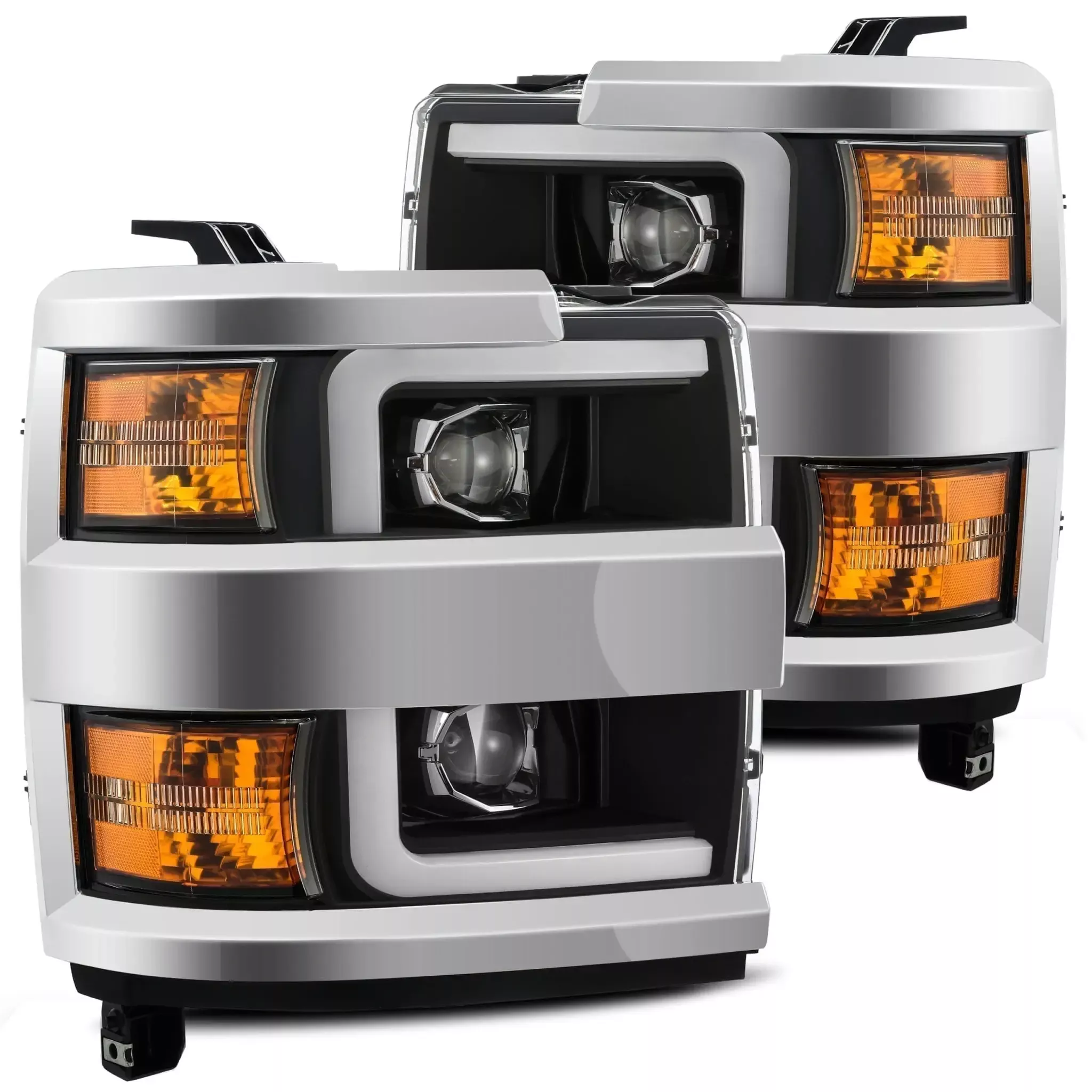 880224 -AlphaRex-Projector Headlights Black