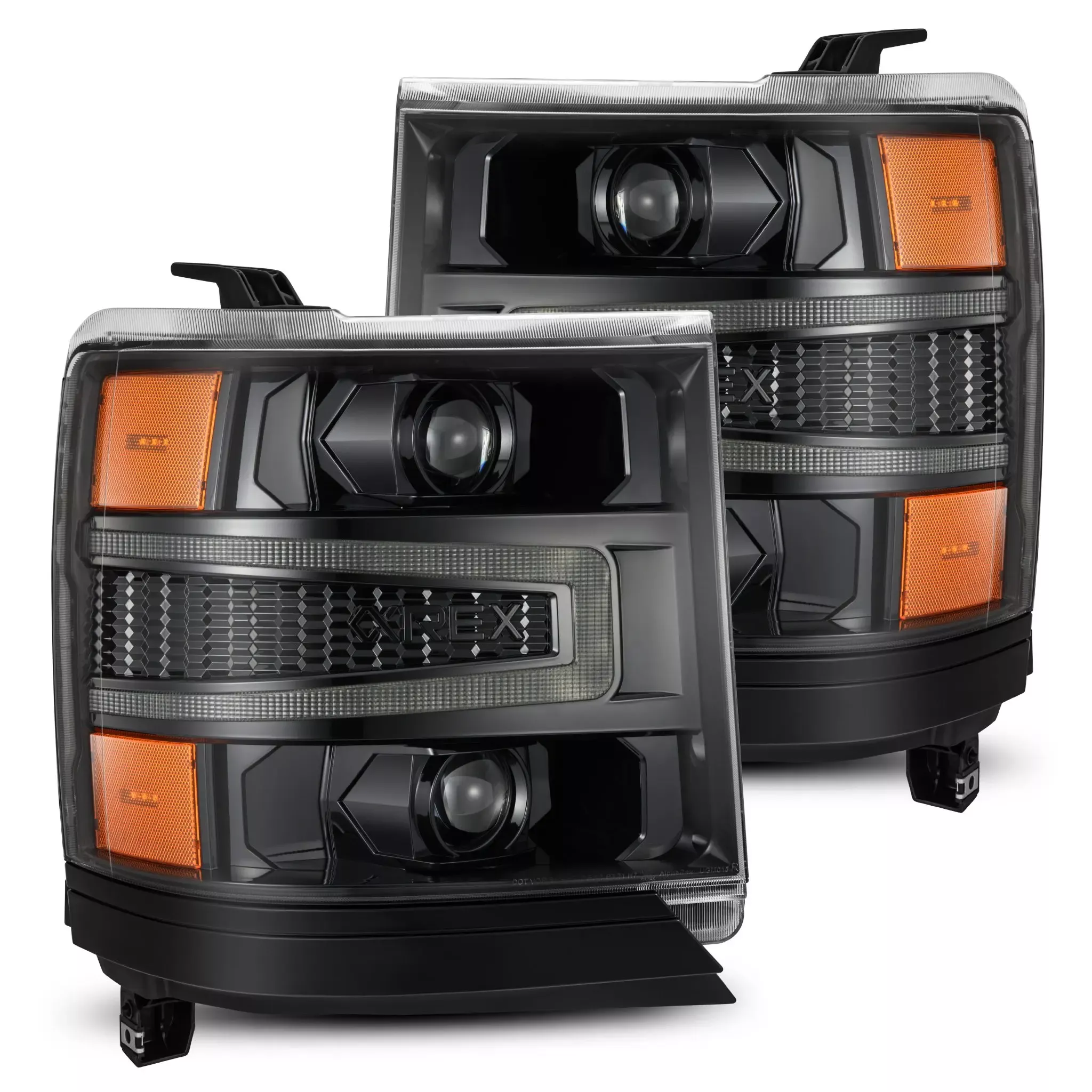 880233 -AlphaRex-Projector Headlights Alpha-Black