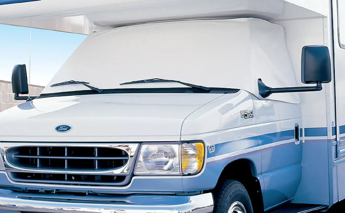 ADCO -Std Windshield Cover-Wht 2423 Adco