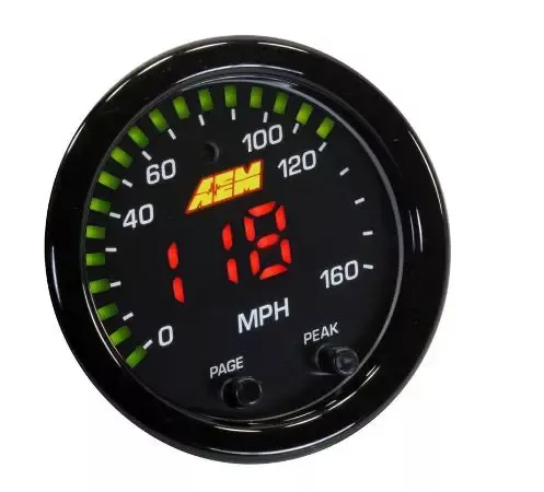 AEM EV -AEM 30-0313 GPS Speedometer Gauge
