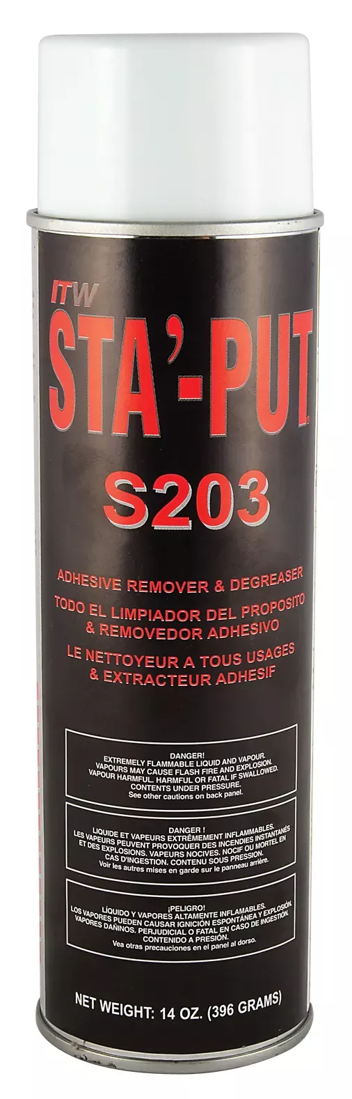 AP PRODUCTS - 001-S203 -ADHESIVE REMOVE/DEGREASE