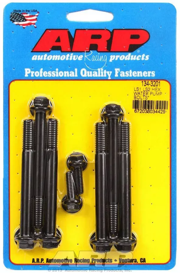 Auto Racing Products - 134-3201 -HEX WATR PUMP BLTSLS1 LS2
