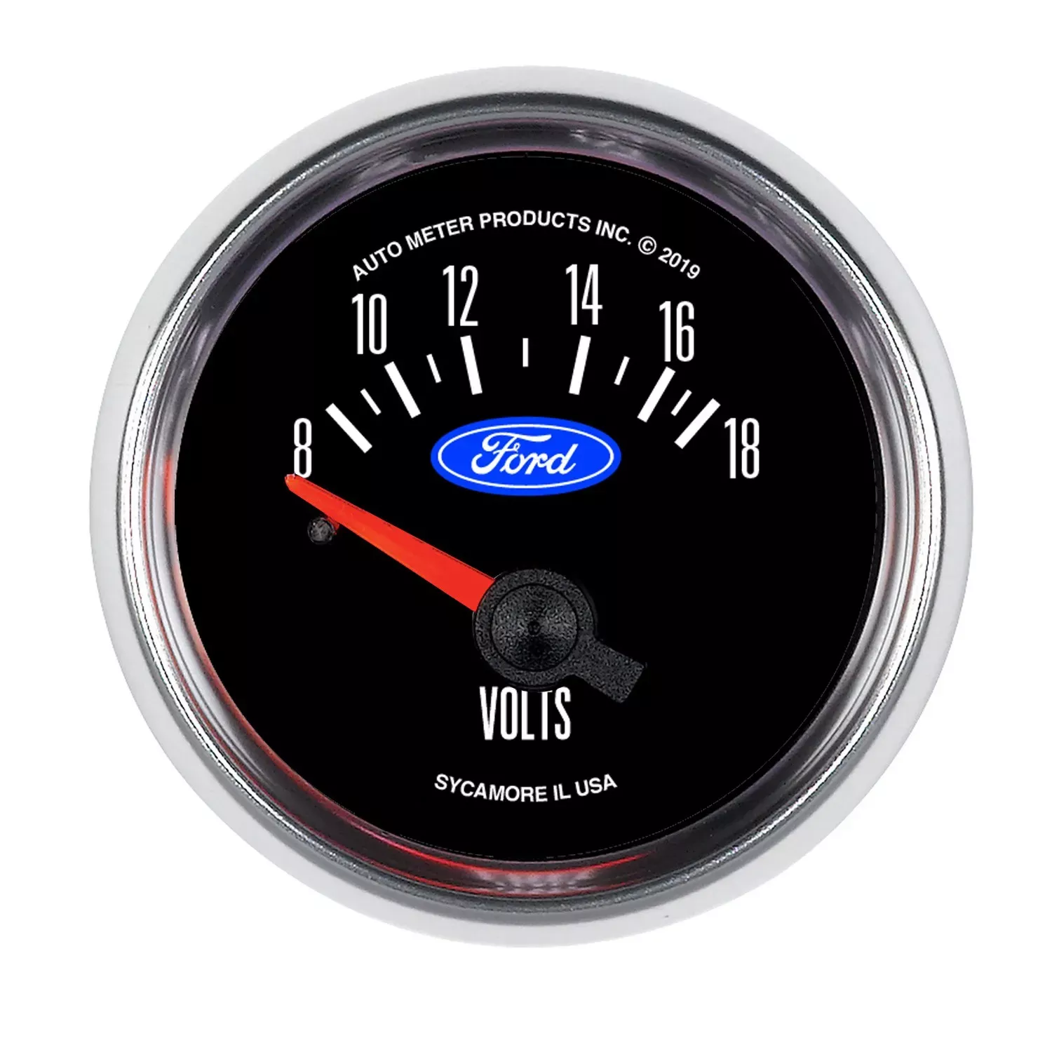 AutoMeter 880823 Compatible with/Replacement for Ford Racing Electric Voltmeter Gauge