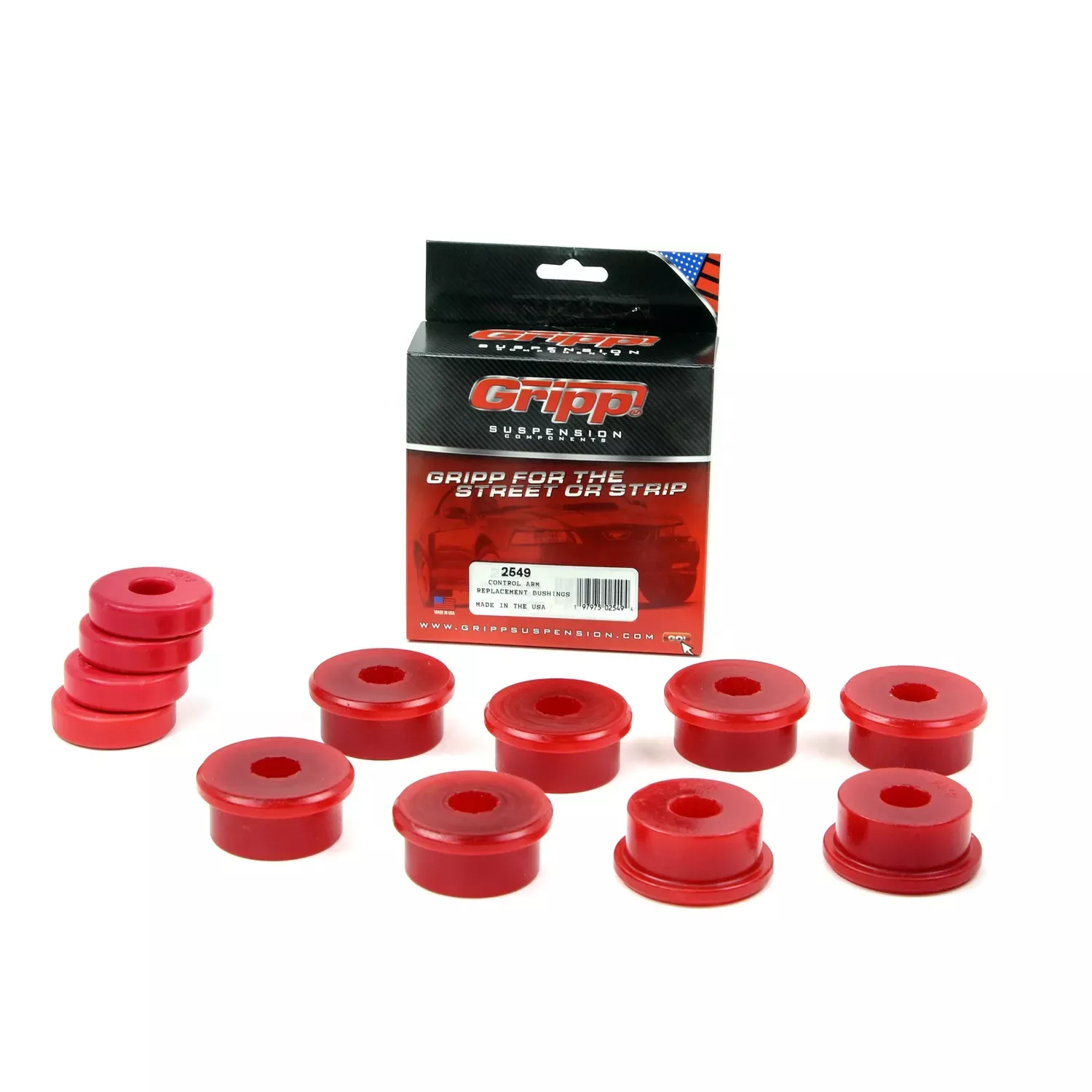 BBK Performance Parts -BBK Performance 2549 Performance Control Arm Bushing Kit Fits 79-04 Compatible with/Replacement for 6770 Mustang