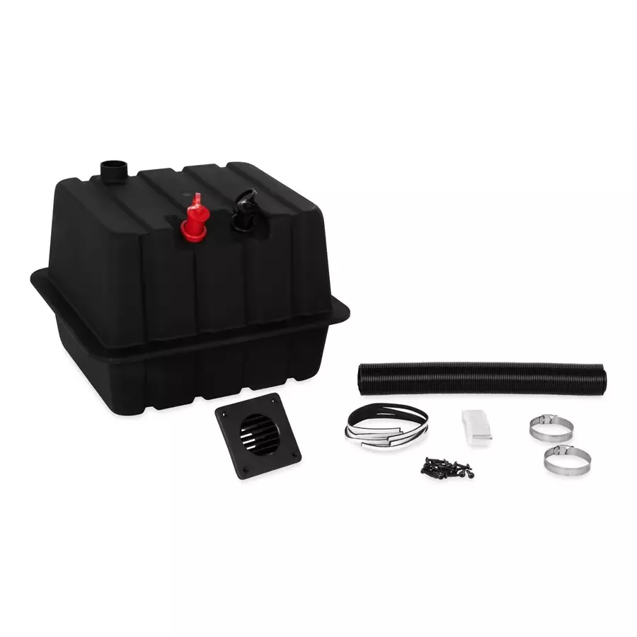 Camco - 55370 -DBL SIDE BY SIDE BATTERY BOX