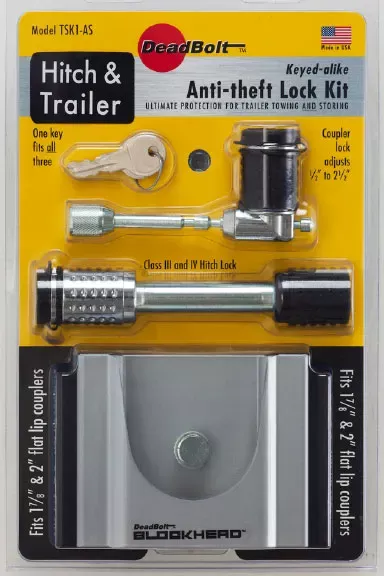 Clyde T Johnson Association - TSK3-AS -TOW & STOW ANTI-THEFT LOCK KIT