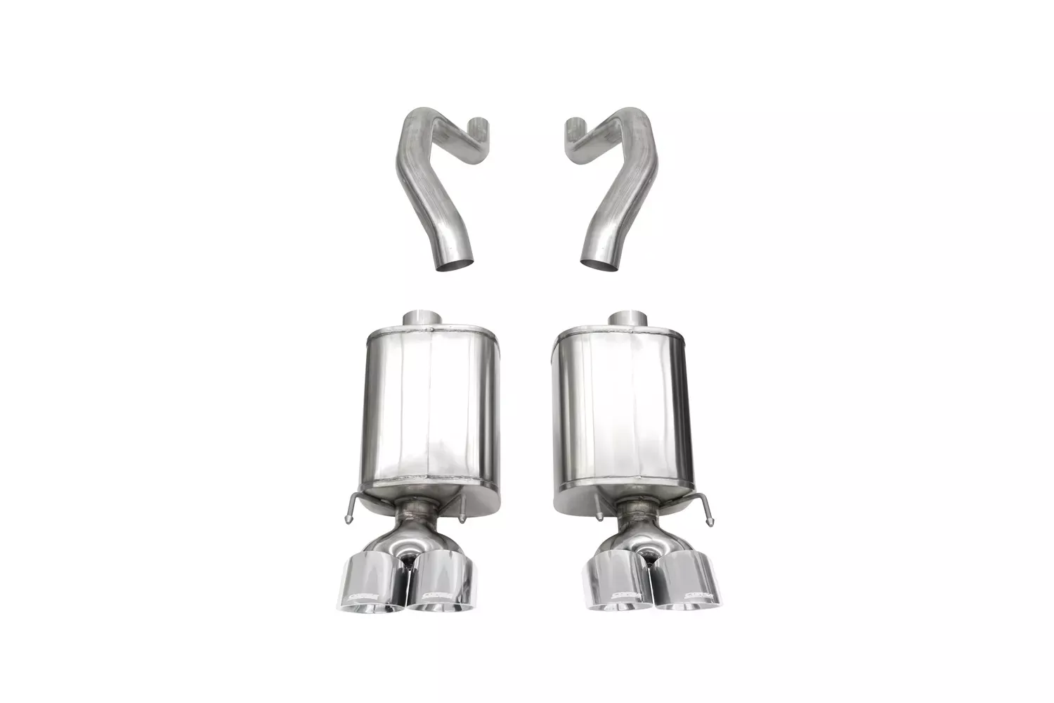 Corsa Performance 21077 Xtreme Axle-Back Exhaust System Fits 06-13 Compatible with/Replacement for Corvette