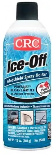 CRC Ice-Off Windshield Spray De-Icer, 12 Wt Oz, 05346