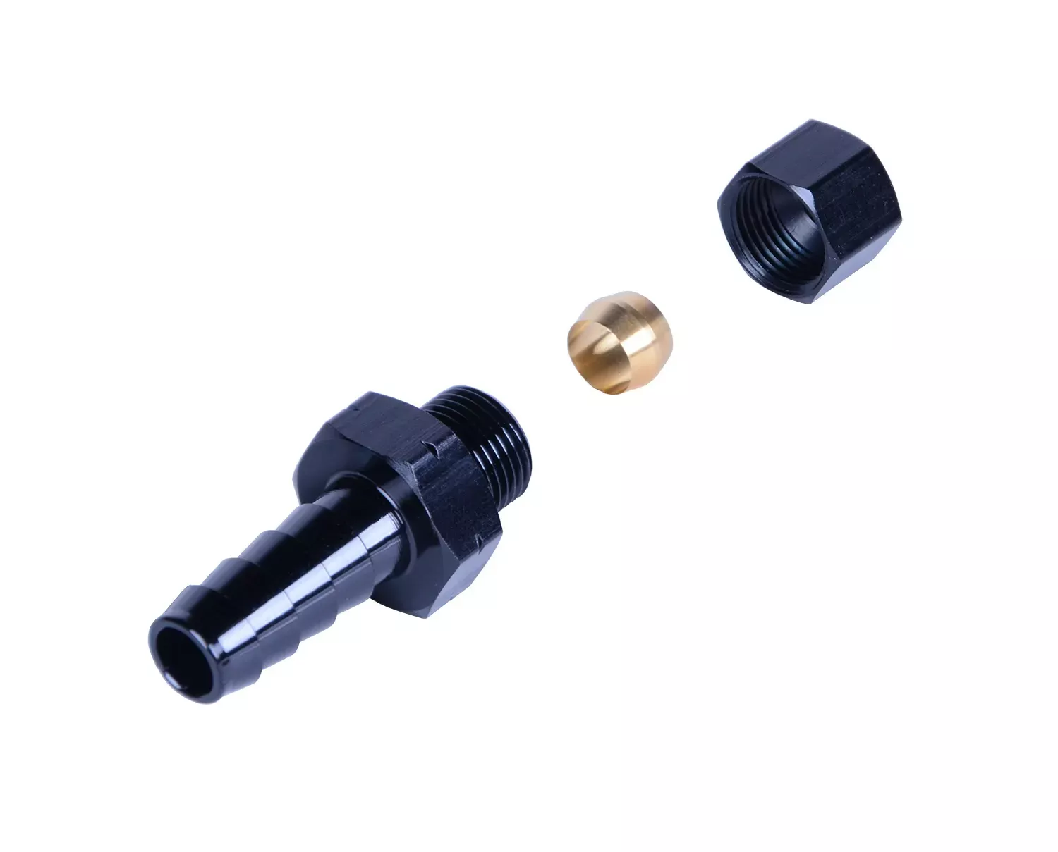 Derale 13041 Universal Transmission Cooler Line Compression Fitting