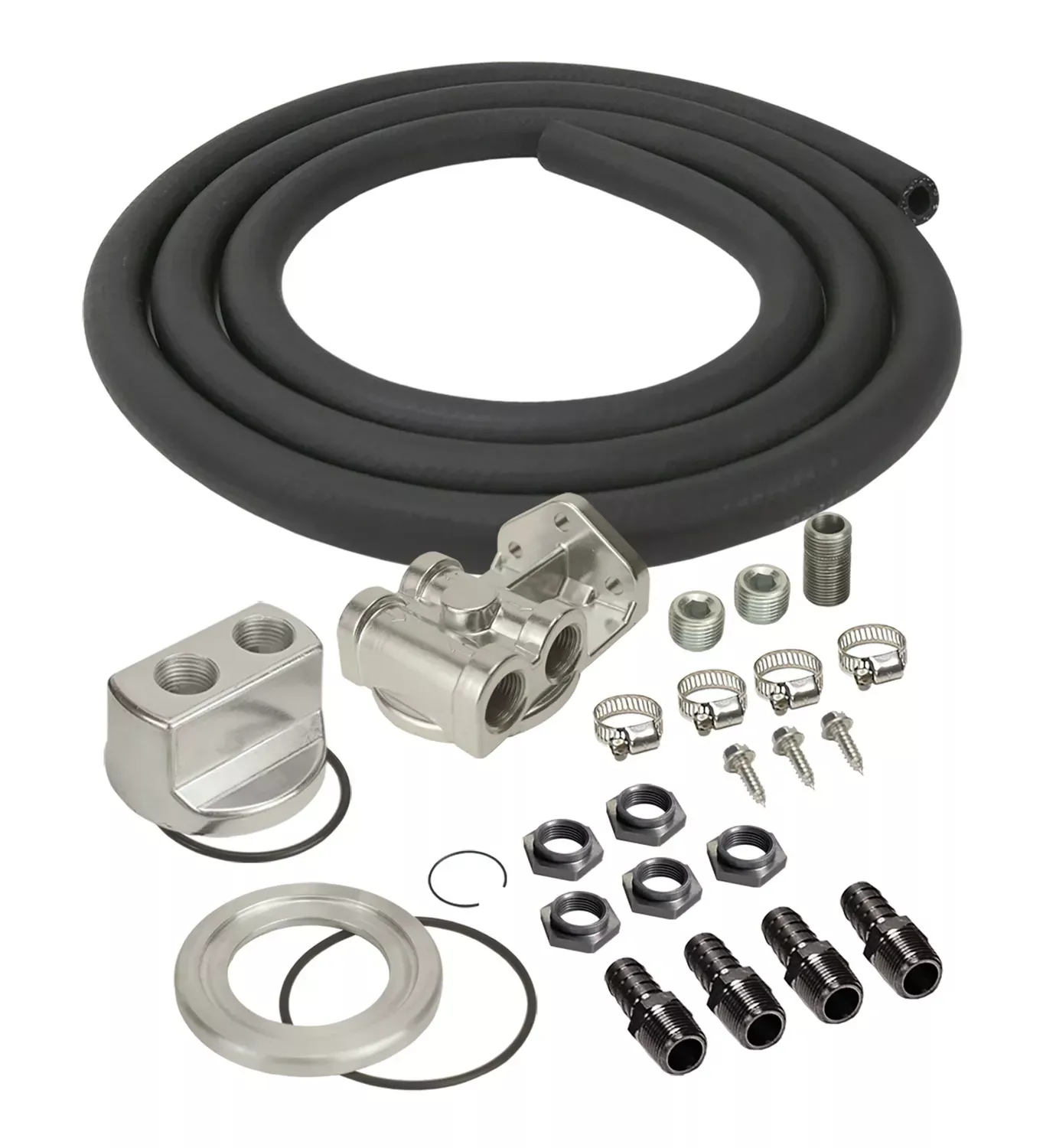 Derale 15780 Universal Engine Oil Filter Remote Mounting Kit