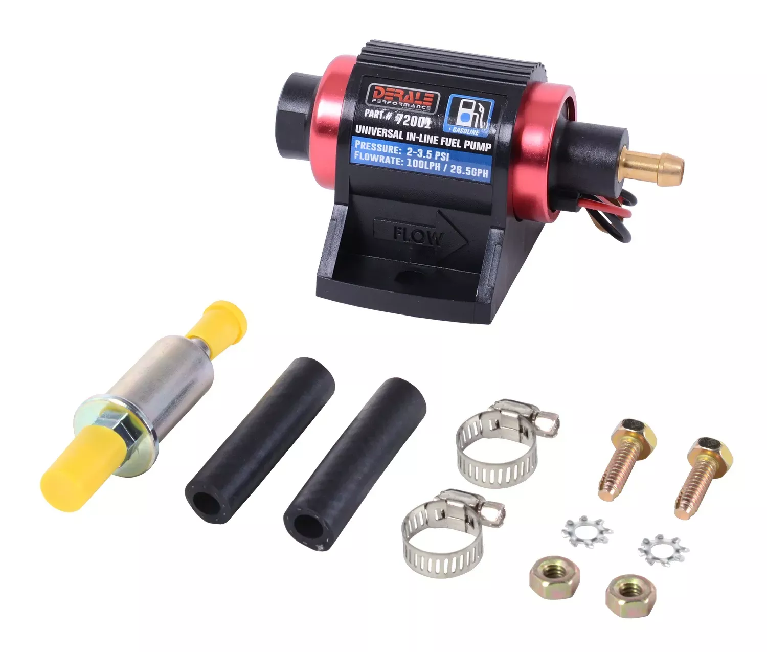 Derale 72001 Universal Inline Fuel Pump Kit