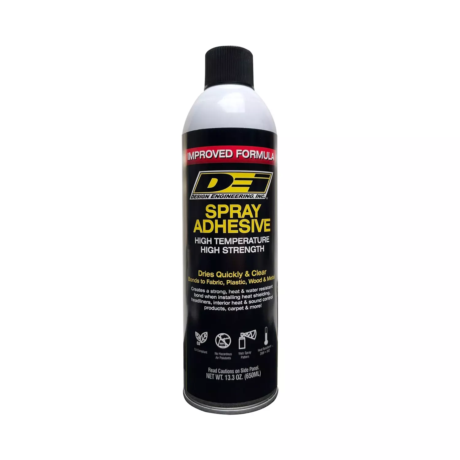 Design Engineering 10492 Improved Formula Hi-Temp Spray Adhesive