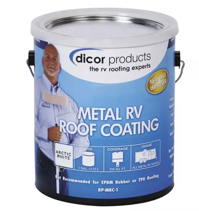 Dicor Corporation RP-MRC-1 Elastomeric Coating 1 Gallon, White