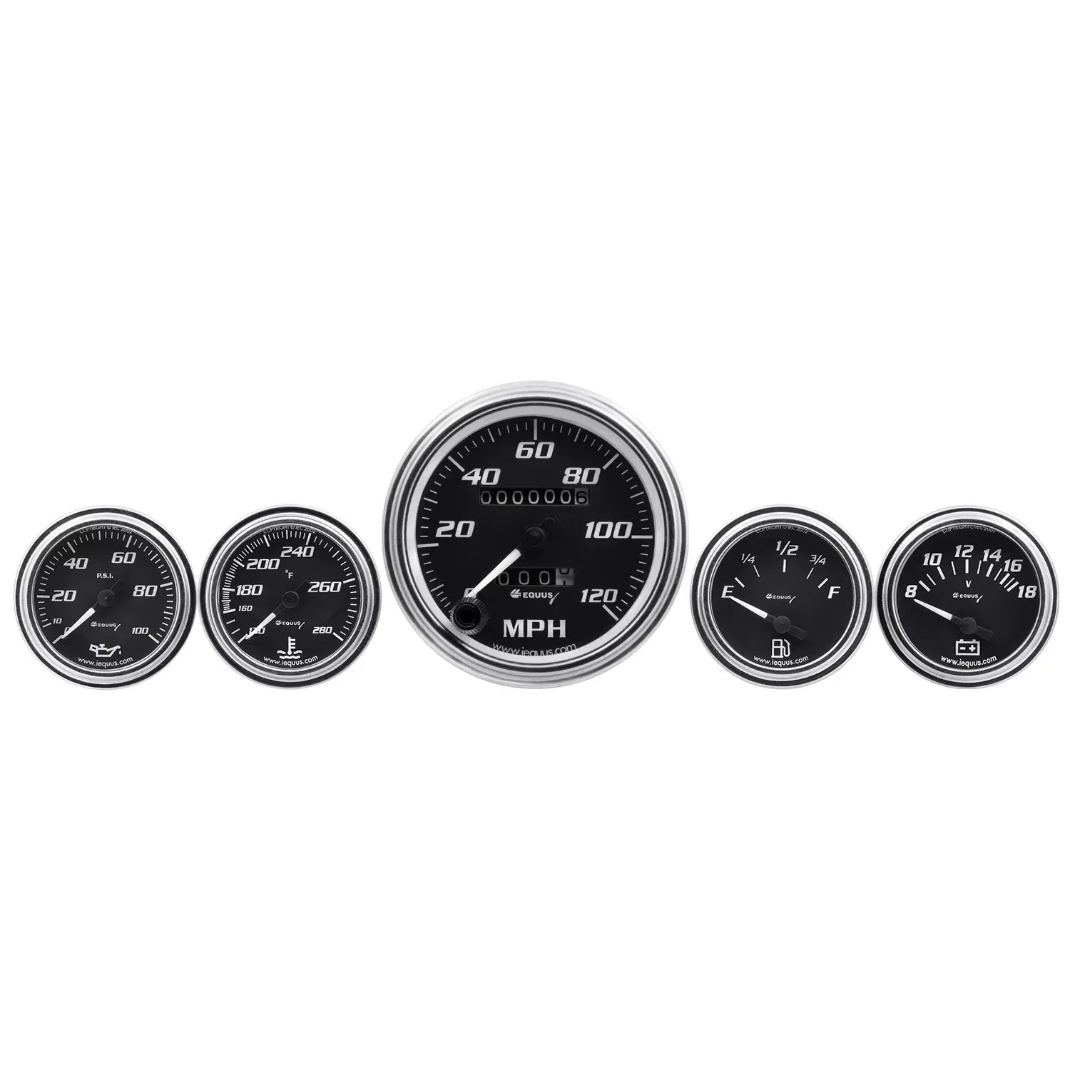 Equus E7500 7000 Series Gauge Set