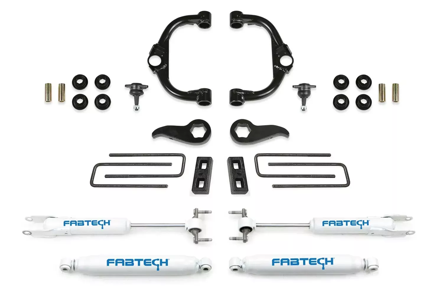 Fabtech K1179 Ball Joint UCA Lift System w/Shocks