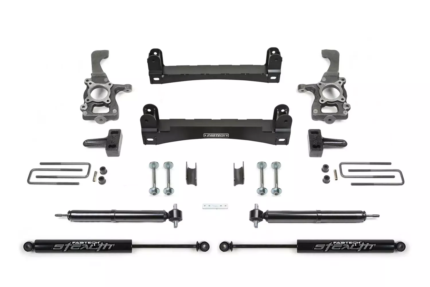 Fabtech K2258M Basic Lift System w/Shocks Fits 15-20 Compatible with/Replacement for F-150