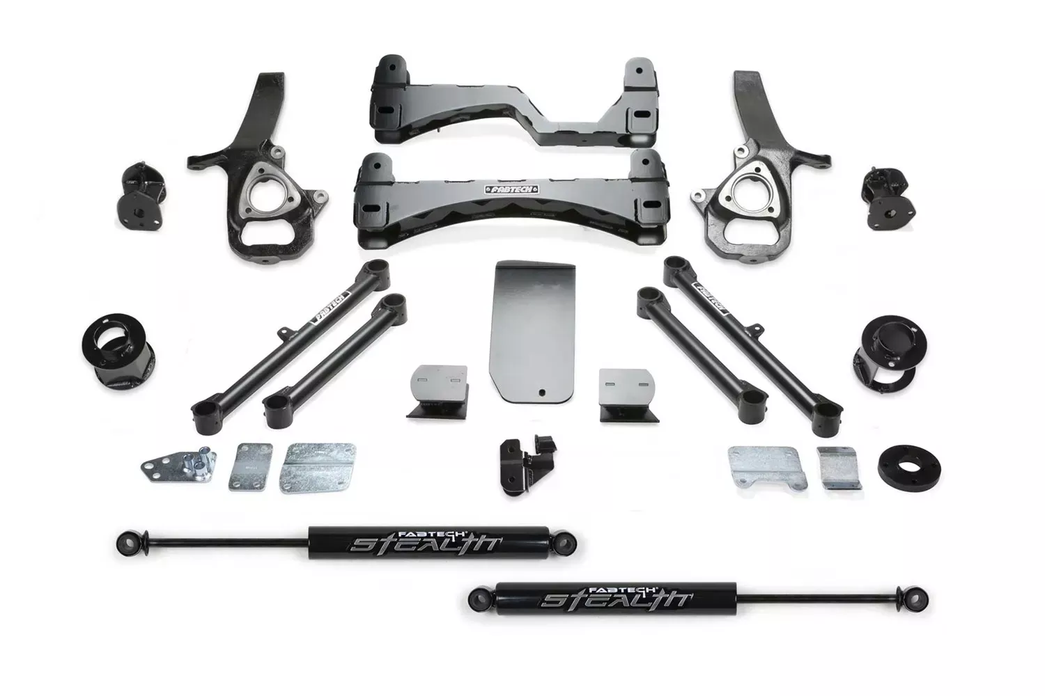 Fabtech K3086M Basic Lift System w/Shocks Fits 19-23 1500