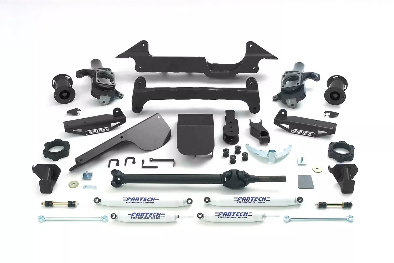 Fabtech K5001 Performance Lift System w/Shocks Fits 03-05 H2