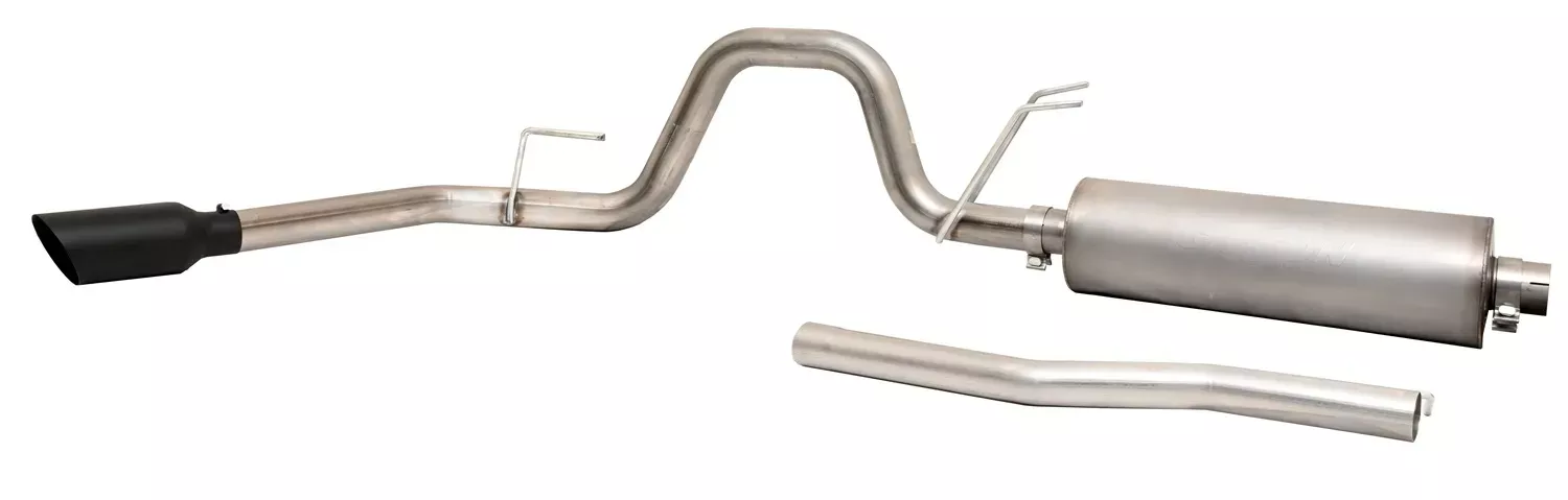 Gibson Performance Exhaust -Gibson Performance 619907B Black Elite Cat-Back Single Exhaust System