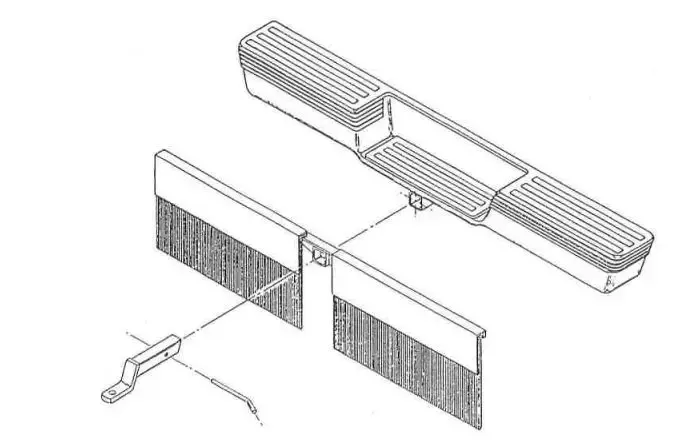 INDUST.BRUSH - 3009796 -HITCH MOUNT SPLASH STOP