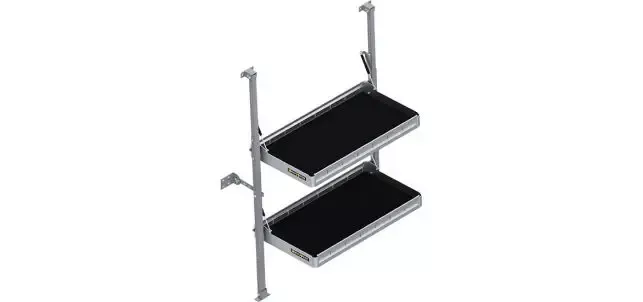 Kargomaster -KARGOMASTER 48366 FOLDING SHELVES - 36' UNIT