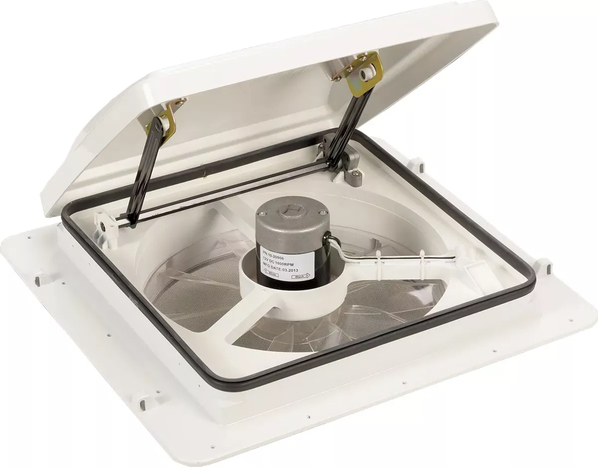 Maxx Air - 00-04002K -MAXXFAN PLUS-4 SPEED-TSTAT-INTAKE/E
