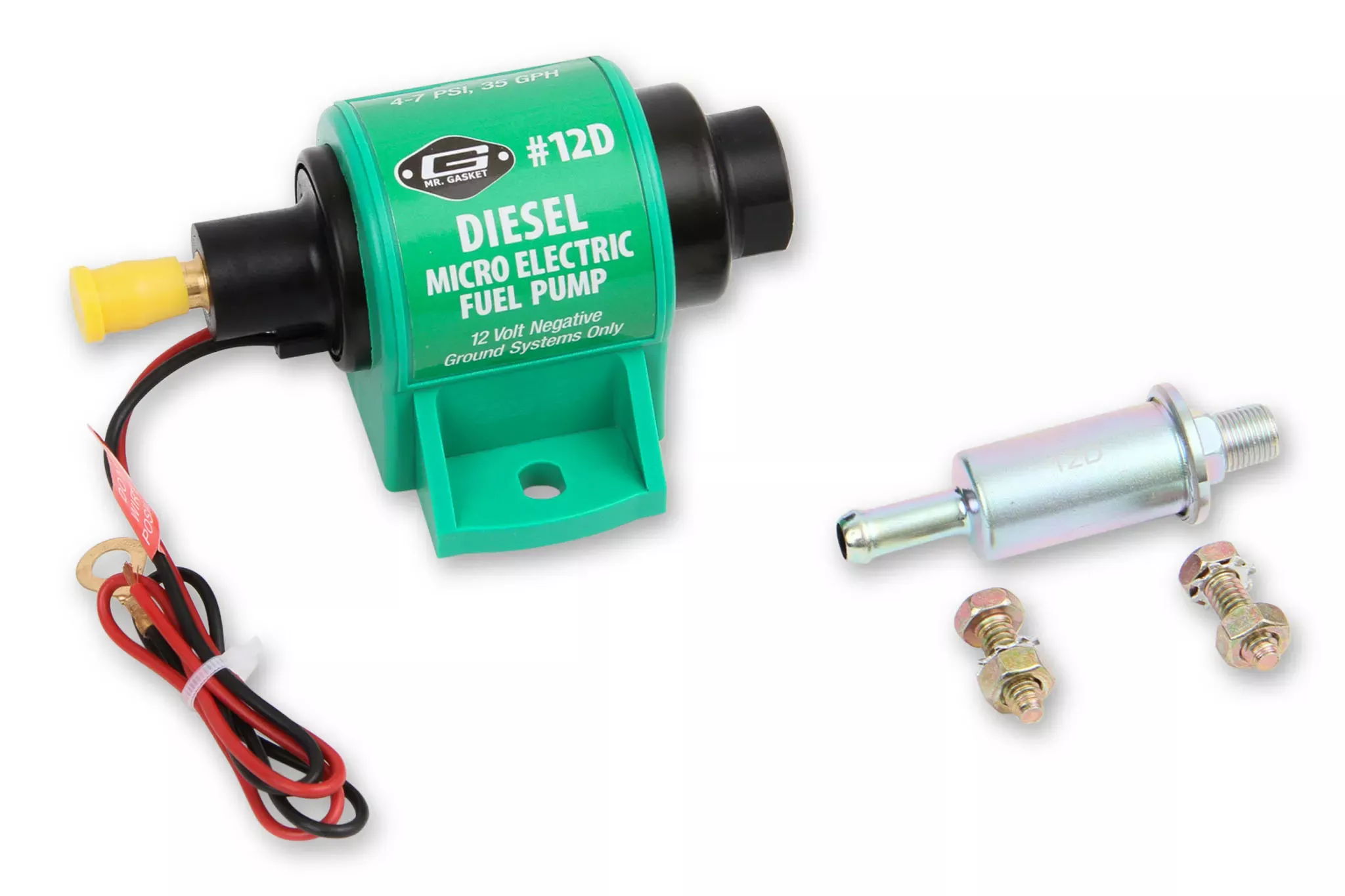 Mr Gasket 12D Electric Diesel Fuel Transfer Pump