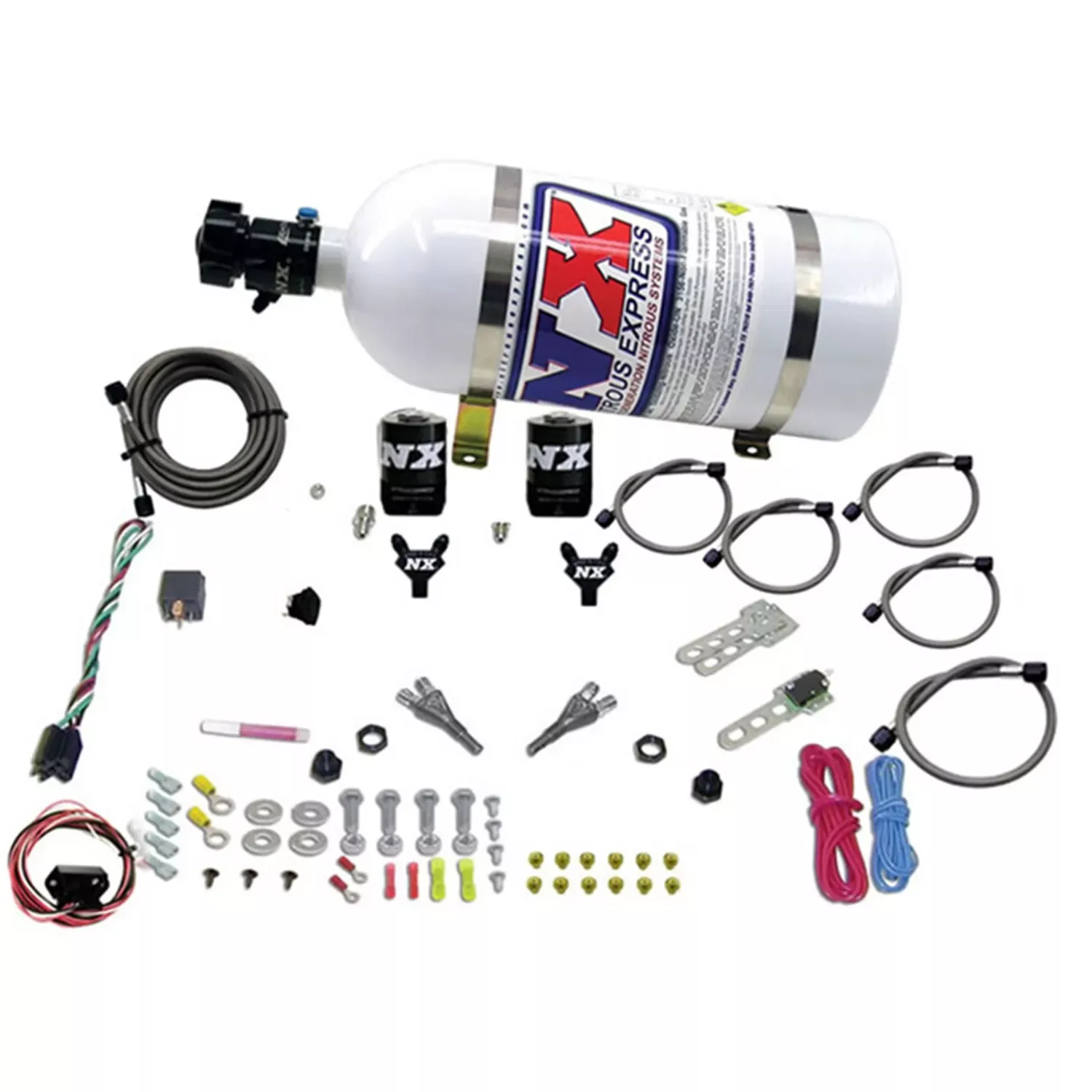 Nitrous Express 20716-10 Dual Nozzle Nitrous System