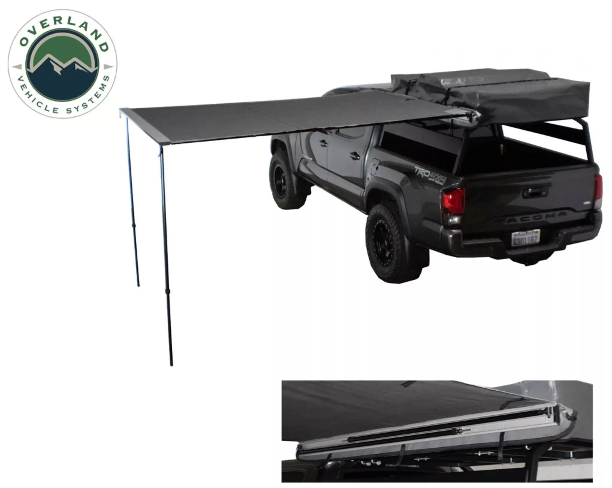 OVERLAND VCL - 18059909 -NOMADIC AWNING 2.5 - 8.0' WITH BLAC