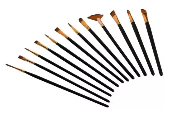 Performance Tool W228 12Pc Detail/Touchup Brush Kit, 1 Pack