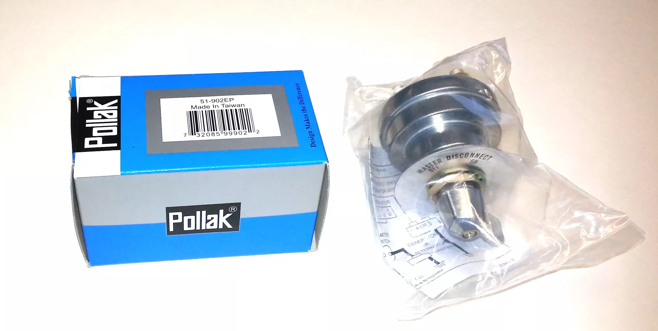 Pollak - 51-902EP -JN Heavy Duty Master Disconnect Switch