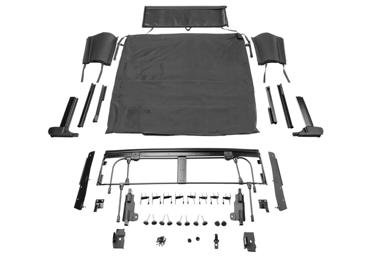 Rampage 139035 Trailview Frameless Soft Top Fits 20-23 Gladiator