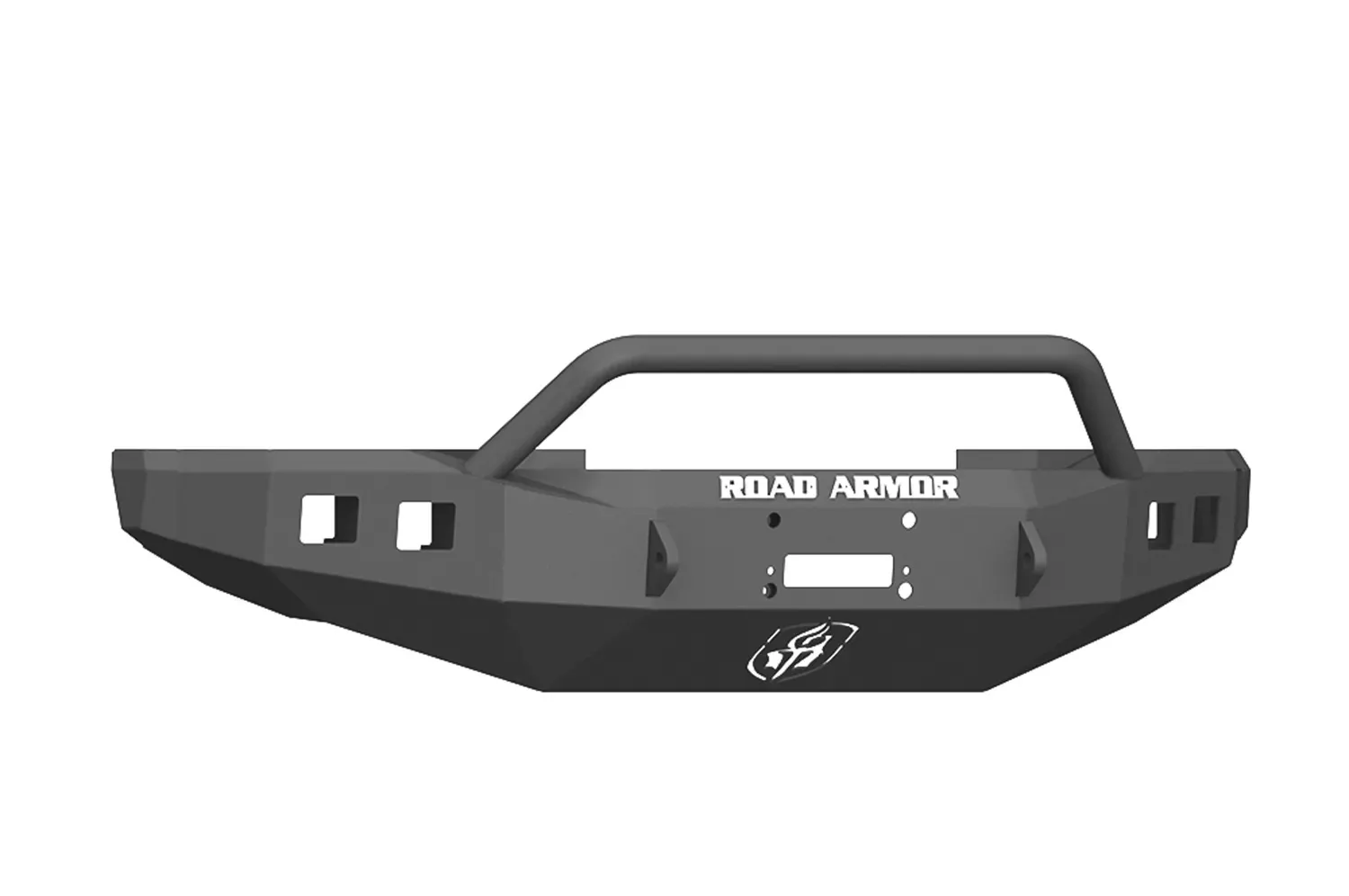 Road Armor 61744B Compatible with/Replacement for Stealth Winch Front Bumper