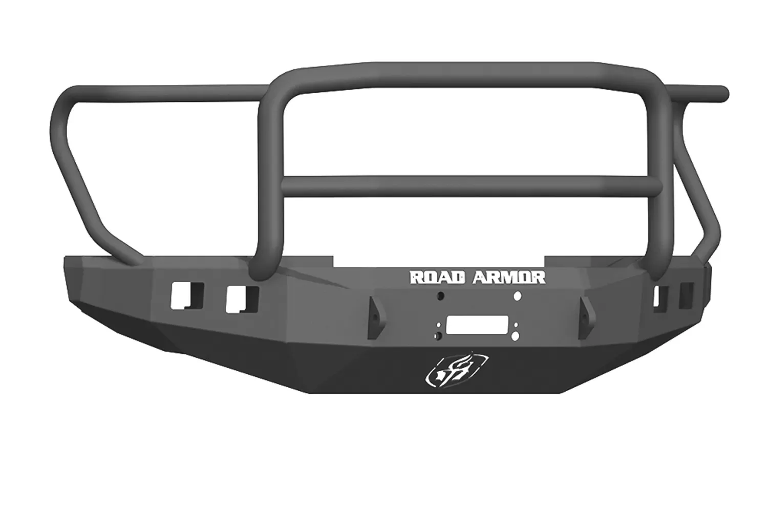 Road Armor 61745B Compatible with/Replacement for Stealth Winch Front Bumper