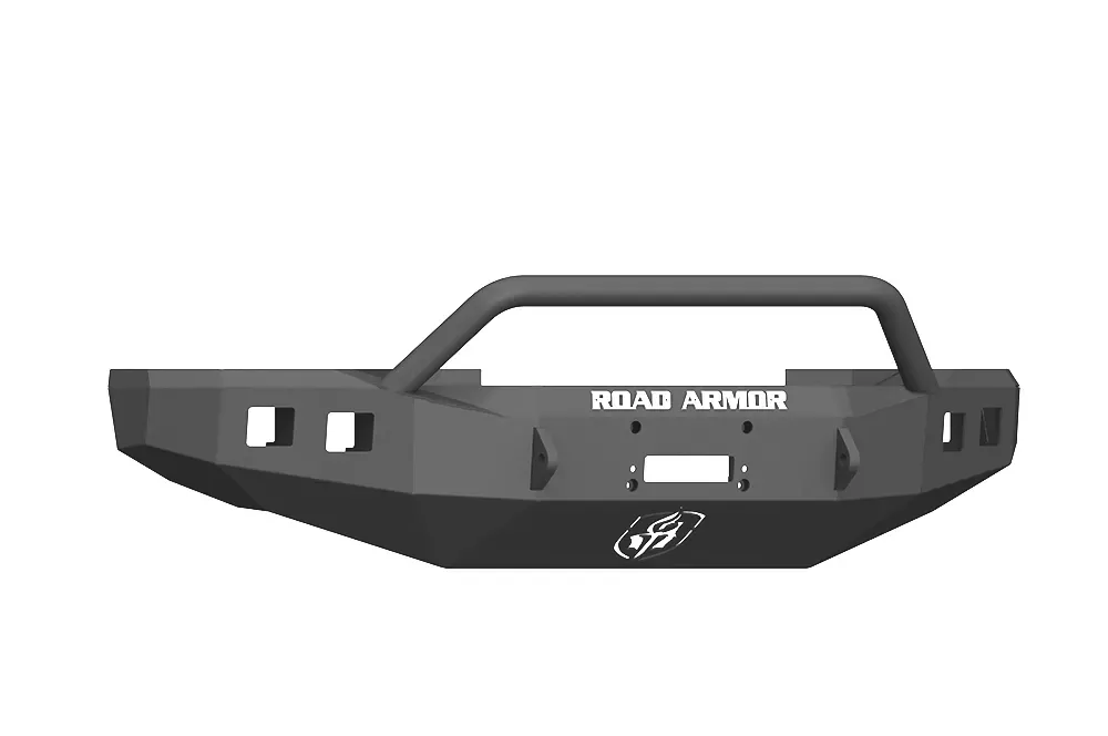 Road Armor 617F4B Compatible with/Replacement for Stealth Winch Front Bumper