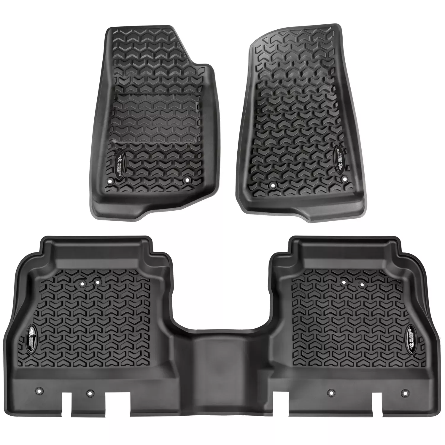 Rugged Ridge 12987.44 Floor Liner Kit Fits 20 Gladiator