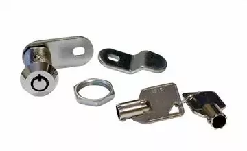 RV Designer 7/8 inch Collection L317 Ace Compartment Lock 7/8" Keyed
