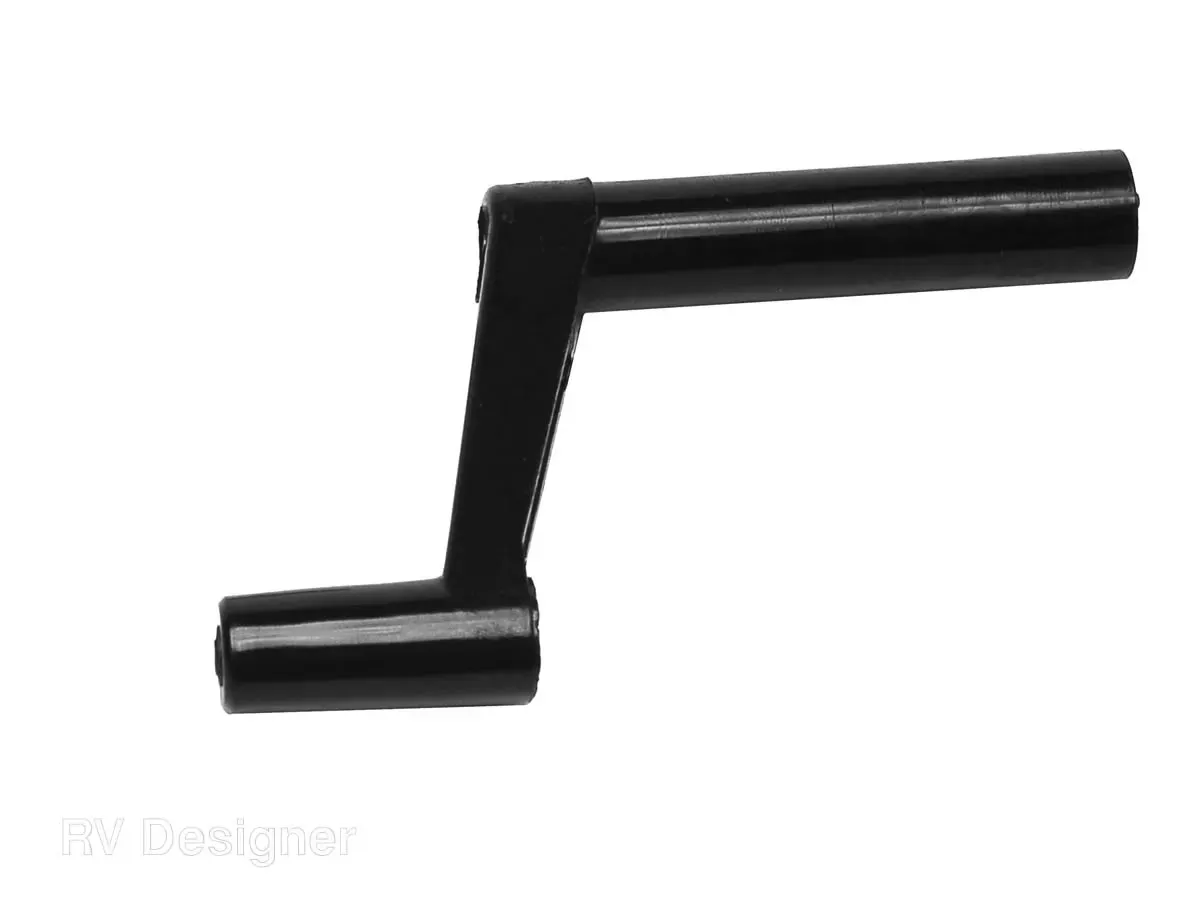 RV Designer H705, Window Crank, Plastic, 1-3/4 inch Shaft, Window Hardware