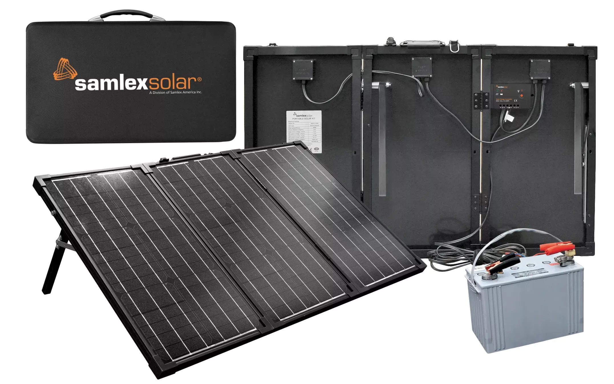 Samlex America - MSK-135 -135W PORTABLE CHARGING KIT
