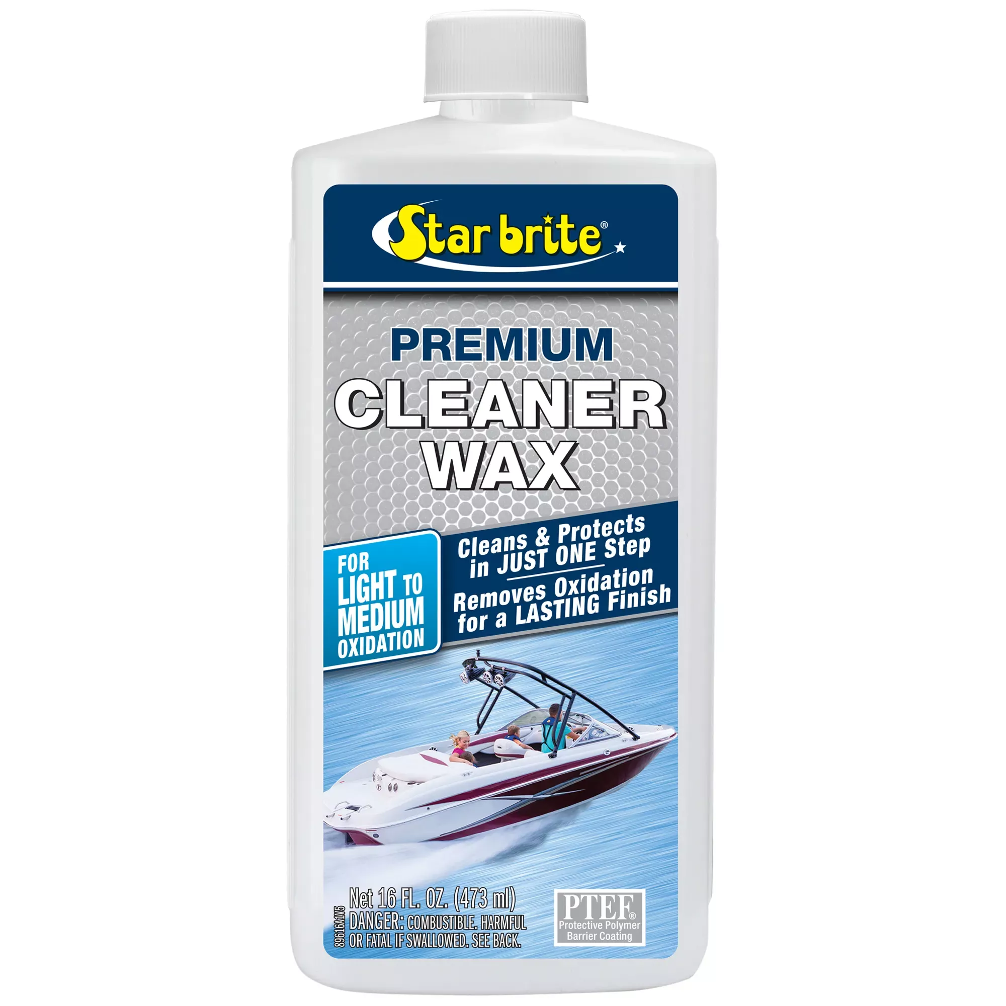 Star brite - 089616P -PREMIUM CLEANER/WAX 16 OZ.