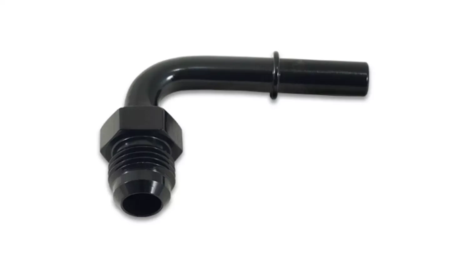 Vibrant Performance 16877 90 Degree Male AN Push-On EFI Adapter