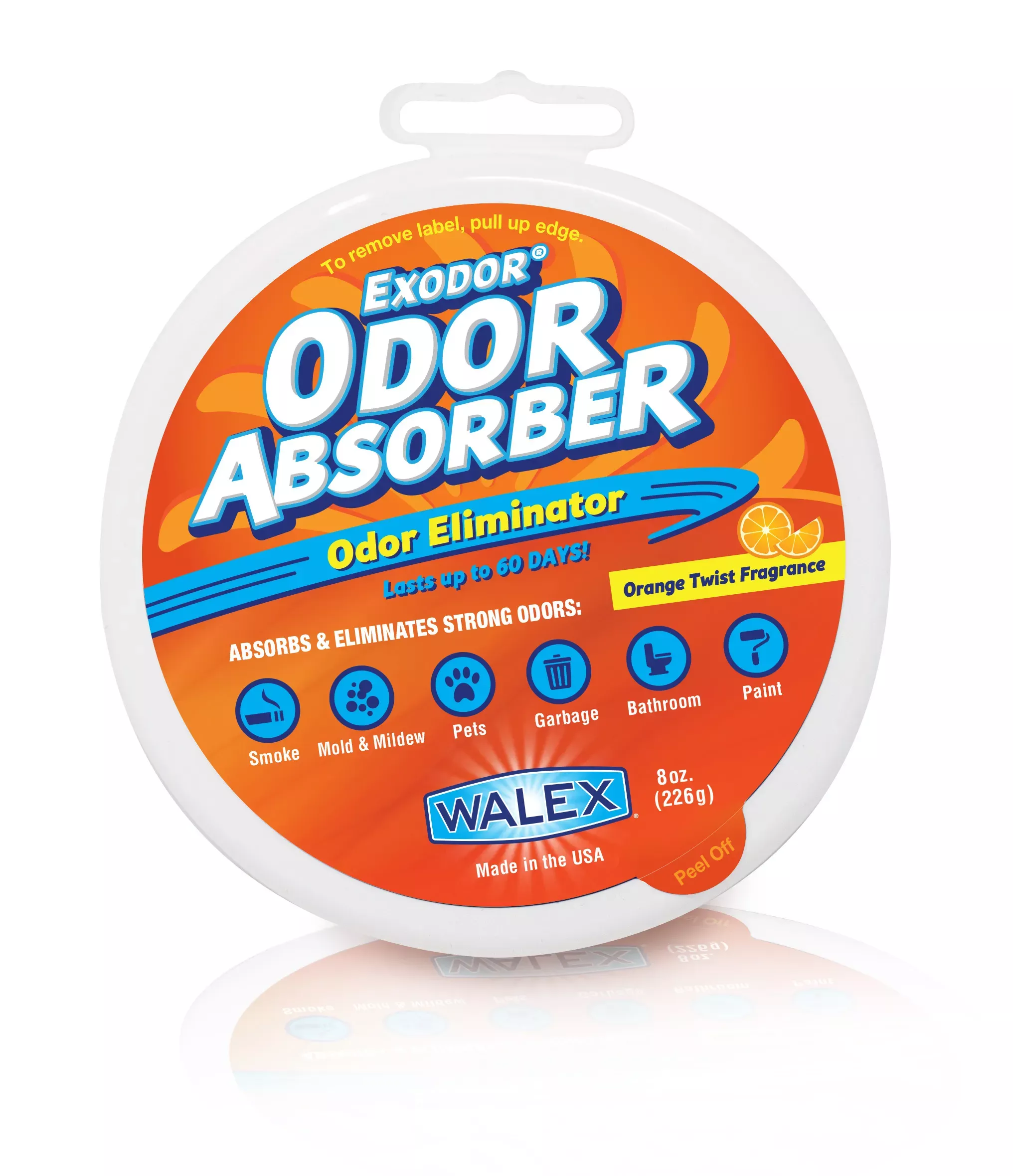 Walex - ABSORBRETOT -ODOR ABSORBER - ORANGE TWIST