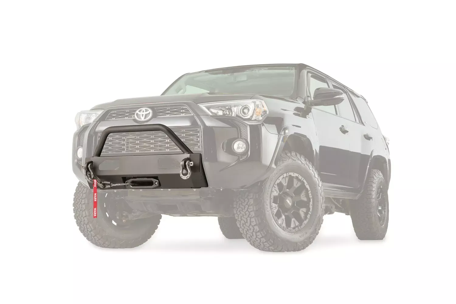 Warn 100022 Semi Hidden Mounting Kit Fits 14-18 4Runner