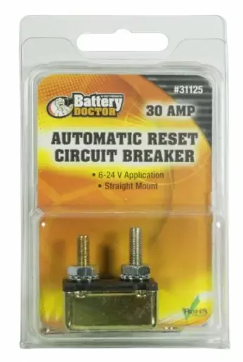 WirthCo 31125 Circuit Breaker(Type 1-Vertical Bracket), 1 Pack