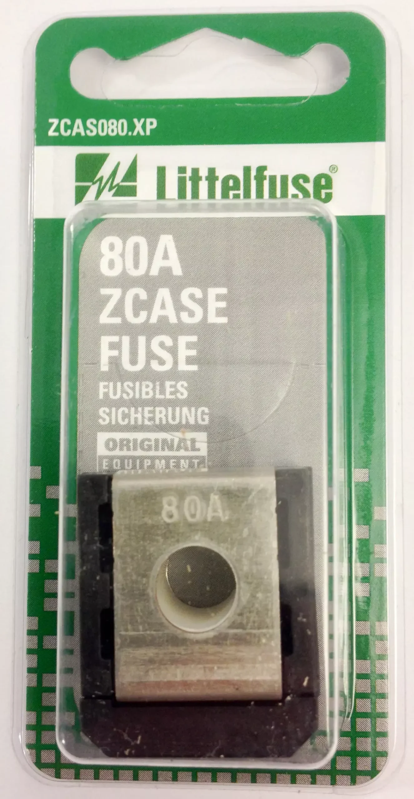 ZCAS080.XP -Littelfuse ZCAS080XP Case 80A Bolt-Down Fuse